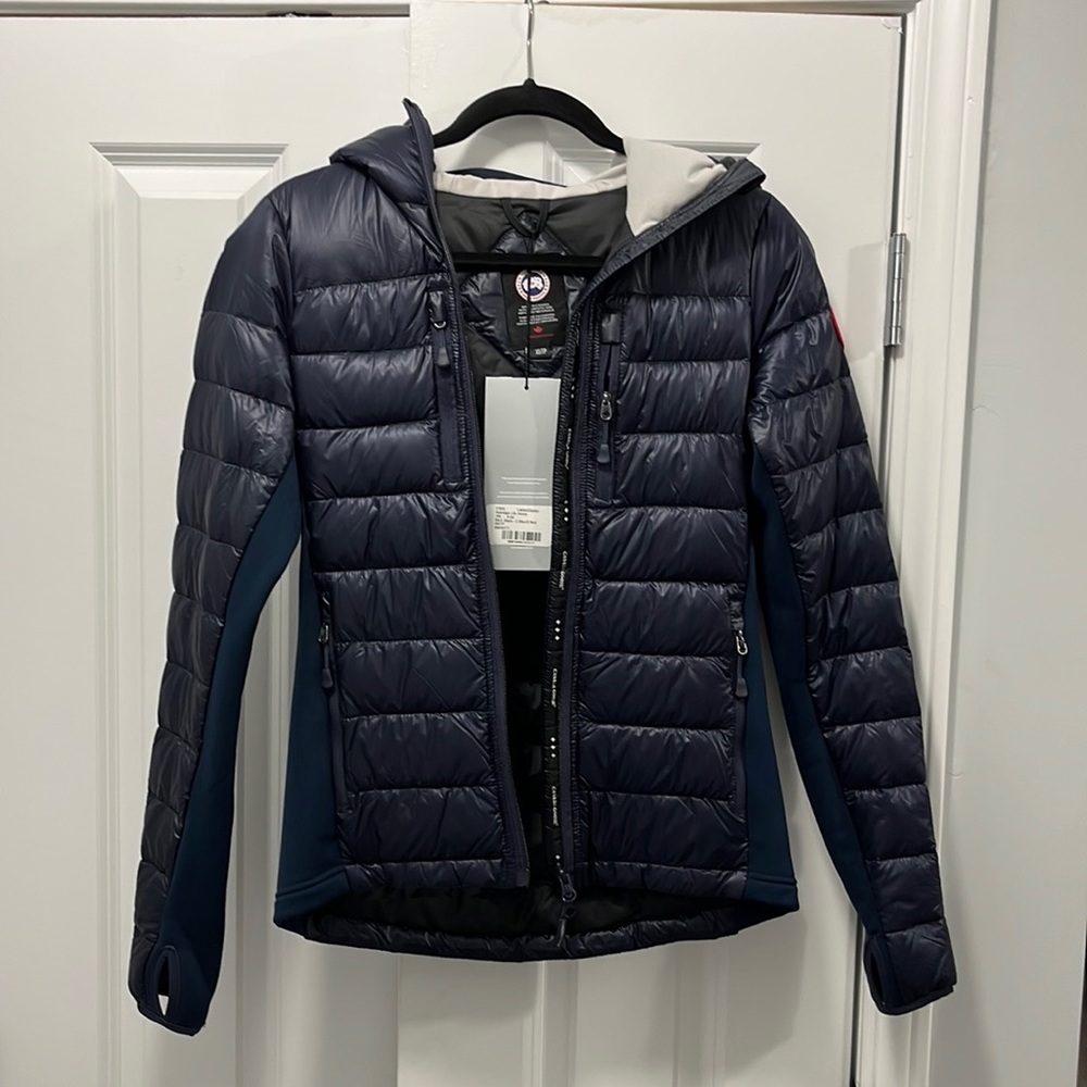 Canada Goose Woman’s Hybridge Lite Down Jacket XS Blue